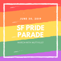 Mutt Pride at San Francisco Pride Parade 2019!
