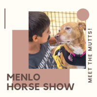 Meet the Mutts at the Menlo Horse Show!