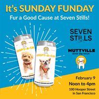 It’s Sunday Funday Fur a Good Cause at Seven Stills Brewery & Distillery!