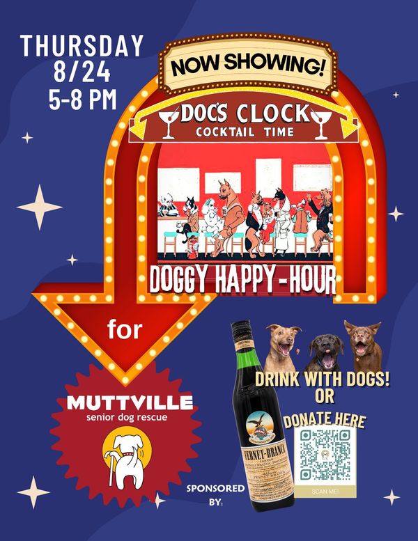 Doggy HappyHour at Doc's Clock Muttville