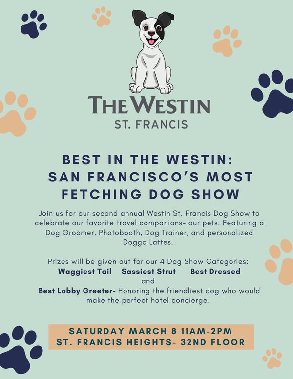 Westin St. Francis Dog Show Event