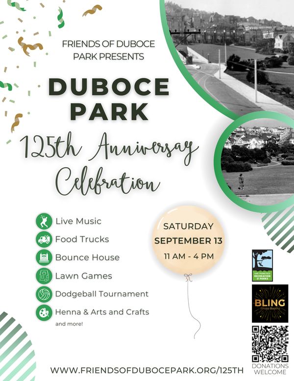 Duboce Park 125th Anniversary Celebration