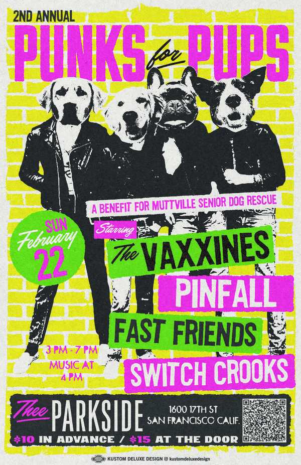 2nd Annual Punks for Pups